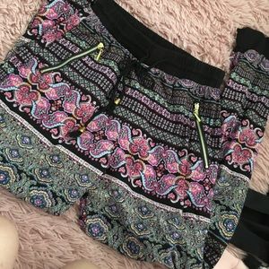 Paisley sweatpants
